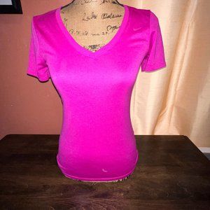 Women's v-neck Nike Dri-Fit tee